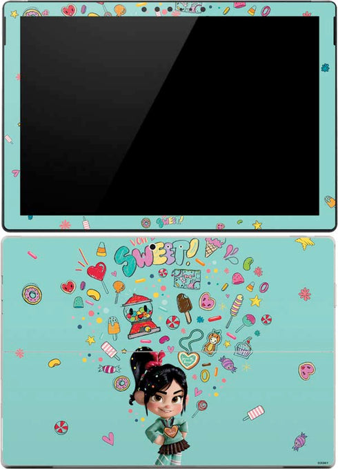 Disney Wreck-it Ralph Vanellope Sugar Icons Surface Pro (2017) Skin